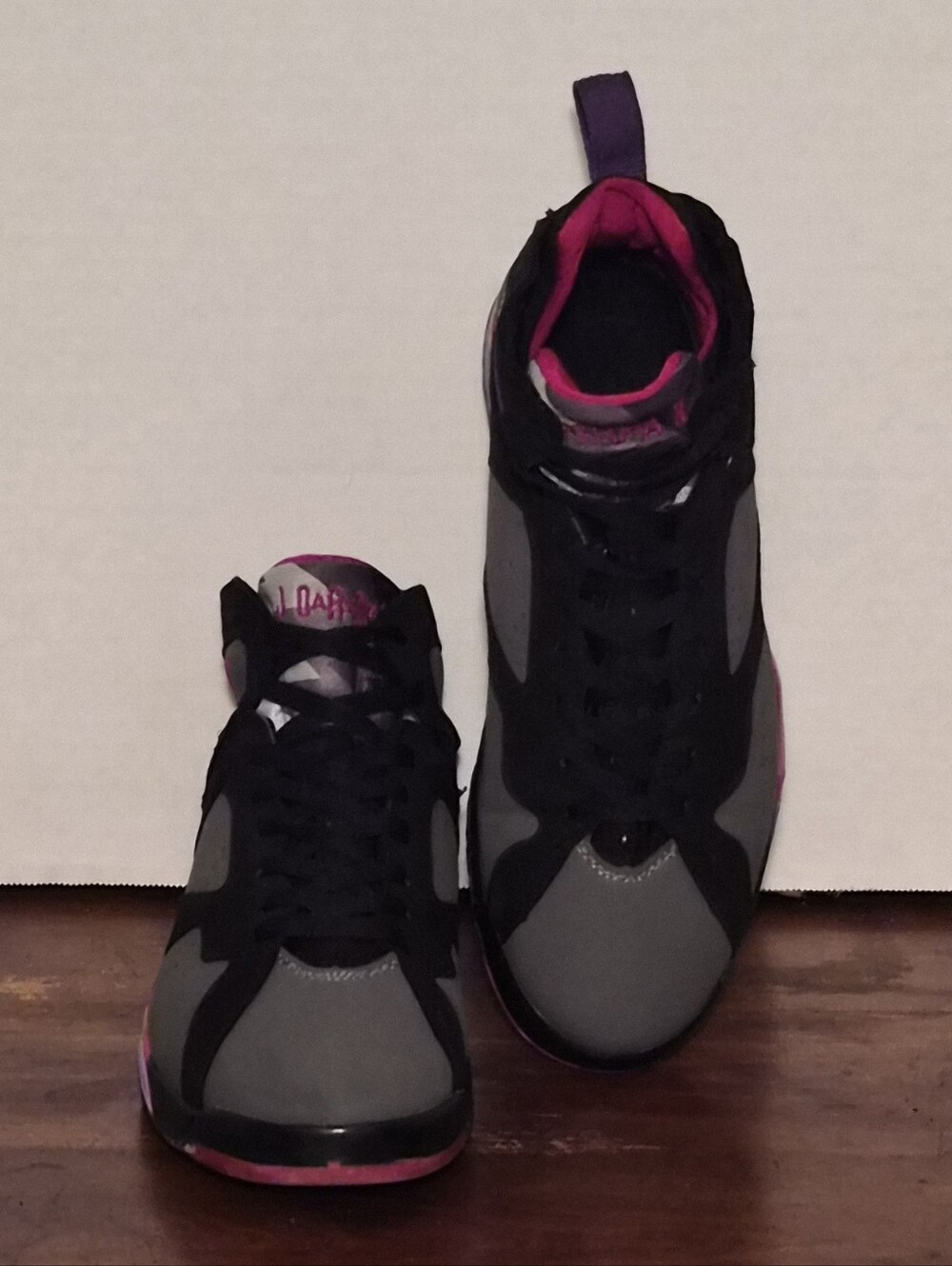 Vintage Nike Air Jordan 7 Raptor Bred Basketball Sneakers (2012) M9.5 Exc Cond!